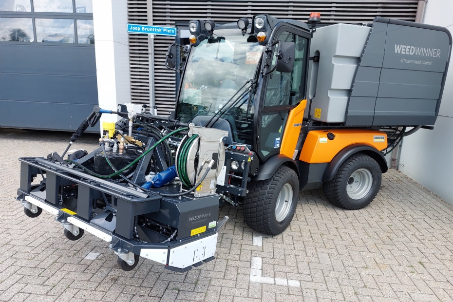 De eerste WEEDWINNER staat klaar voor levering. Foto's: Bart Mullink