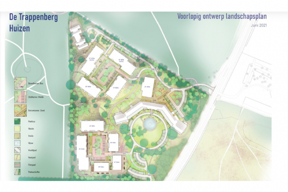 Voorlopig ontwerpplan De Trappenberg