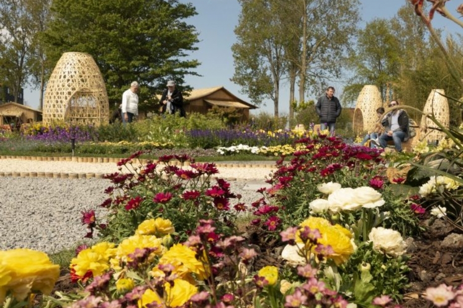 Beeld ter illustratie en via Floriade Almere: het arboretum op het voormalige Floriadeterrein blijft behouden in de nieuwe wijk Hortus